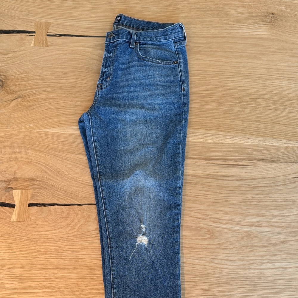 GAP Best Girlfriend  Jeans - Blue, 28 - Picture 2 of 6